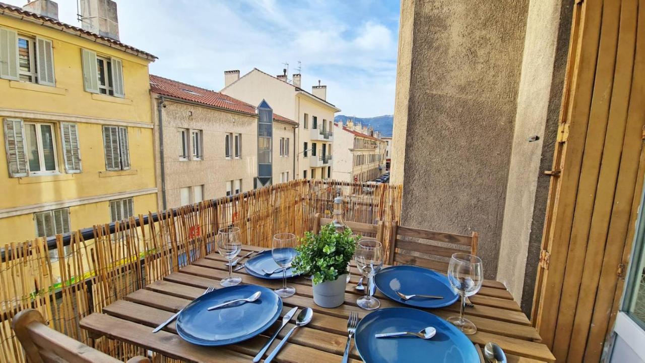 Maxbnb - T2 Balcon 50M2 - Climatise - Ouest - Toulon Exterior foto